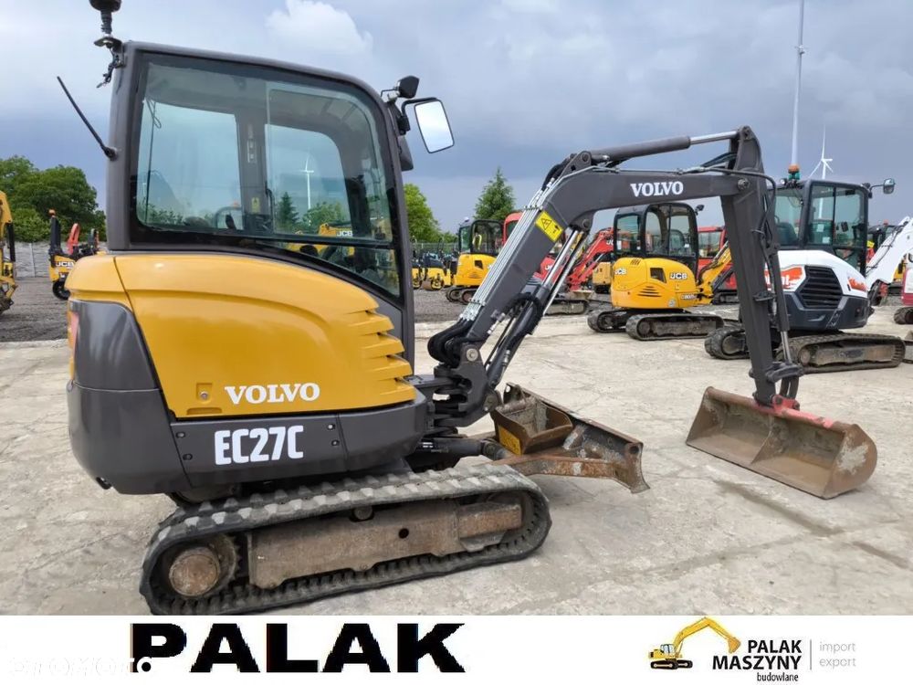 Volvo Mini koparka  VOLVO  EC 27 C,  2017 rok - 5