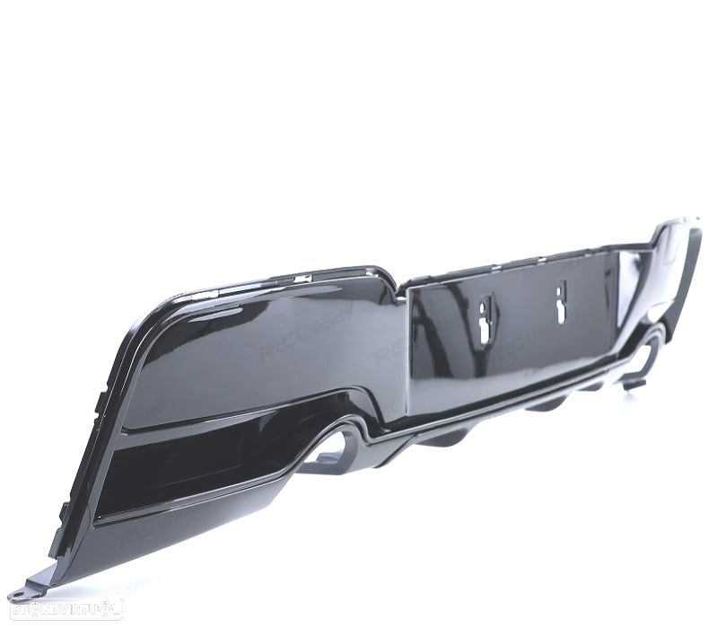 DIFUSOR BMW F20 F21 M 10-15 PRETO BRILHANTE LOOK M PERFORMANCE - 4