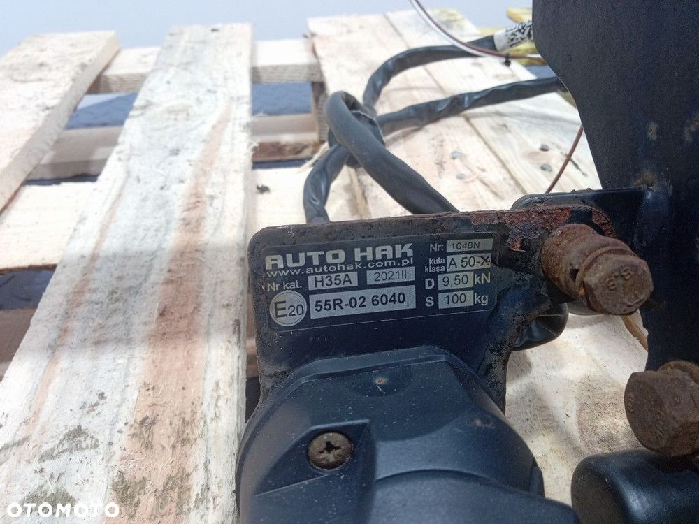 SKODA OCTAVIA IV HAK HOLOWNICZY DO PRZYCZEPY AUTO HAK 55R-02 6040 - 7