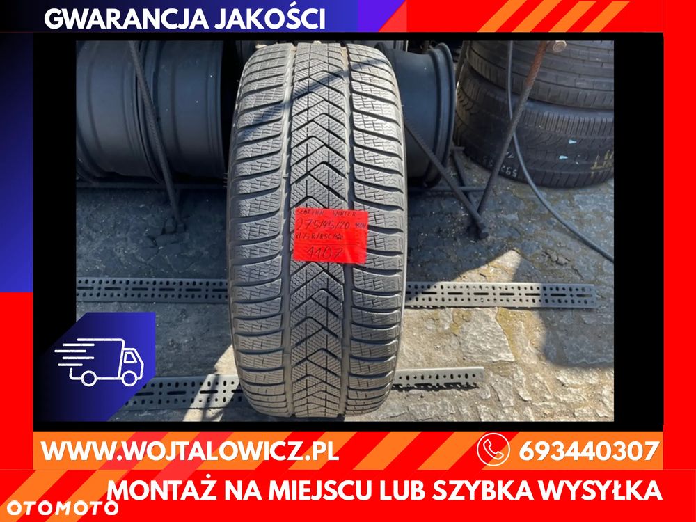 Pirelli 275 45 20 Scorpion Winter Run Flat 1szt. Zima - 1