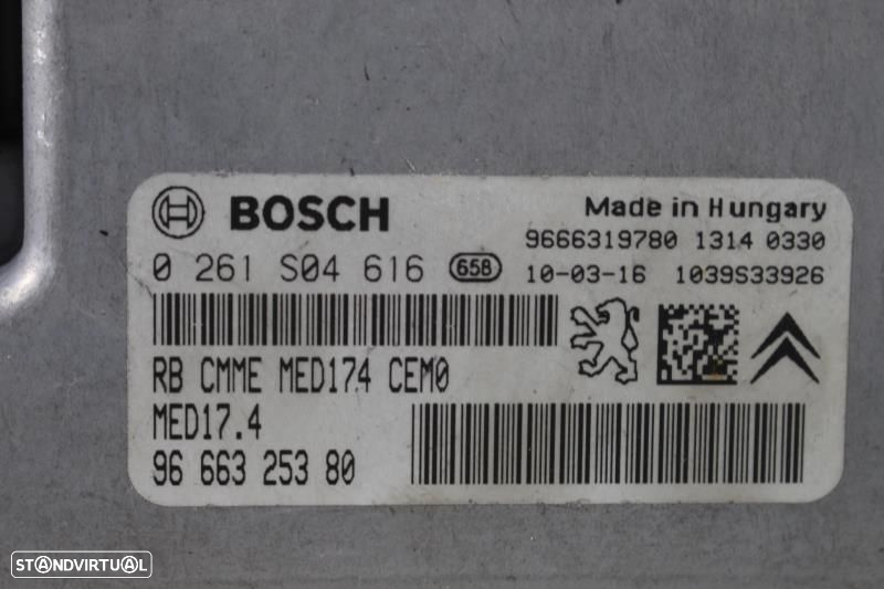 Centralina De Motor Peugeot Rcz  9666325380 / 0261S04616 / 9666319780 - 5
