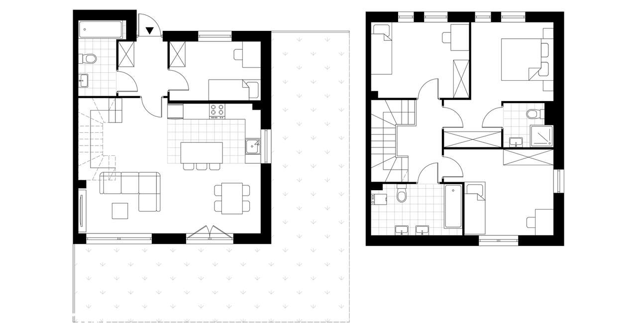 5-pokojowy dom 103m2 + ogródek Bez Pośredników - Pełny obrazek: 3/10