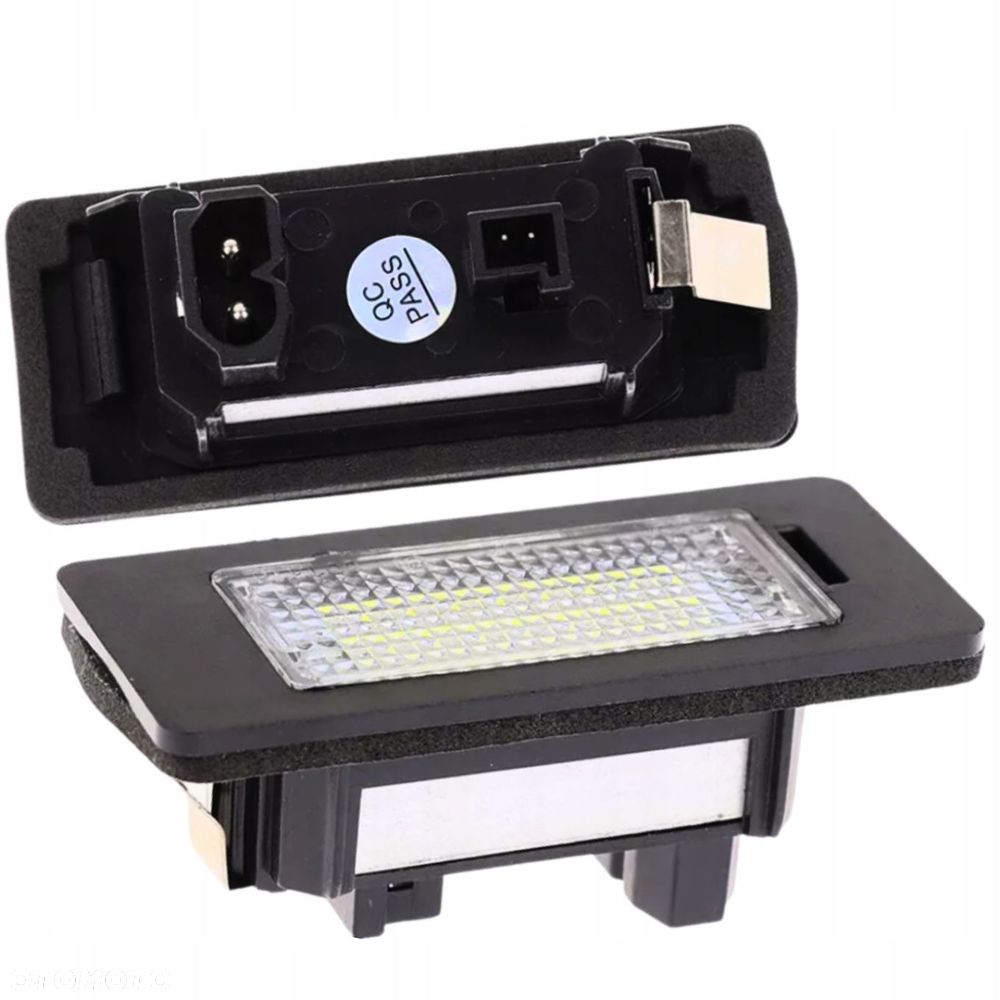 PODŚWIETLENIE TABLICY REJ. LAMPKI LED BMW E39 E60 E61 E90 E91 E92 E93 X5 X6 - 3
