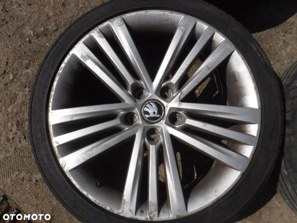 Skoda Superb II Octavia Vw Seat Audi  alufelgi 18 3T0601025HE 3T0601025T 5X112 ET46 opony  7.5J  225/40/18 - 5