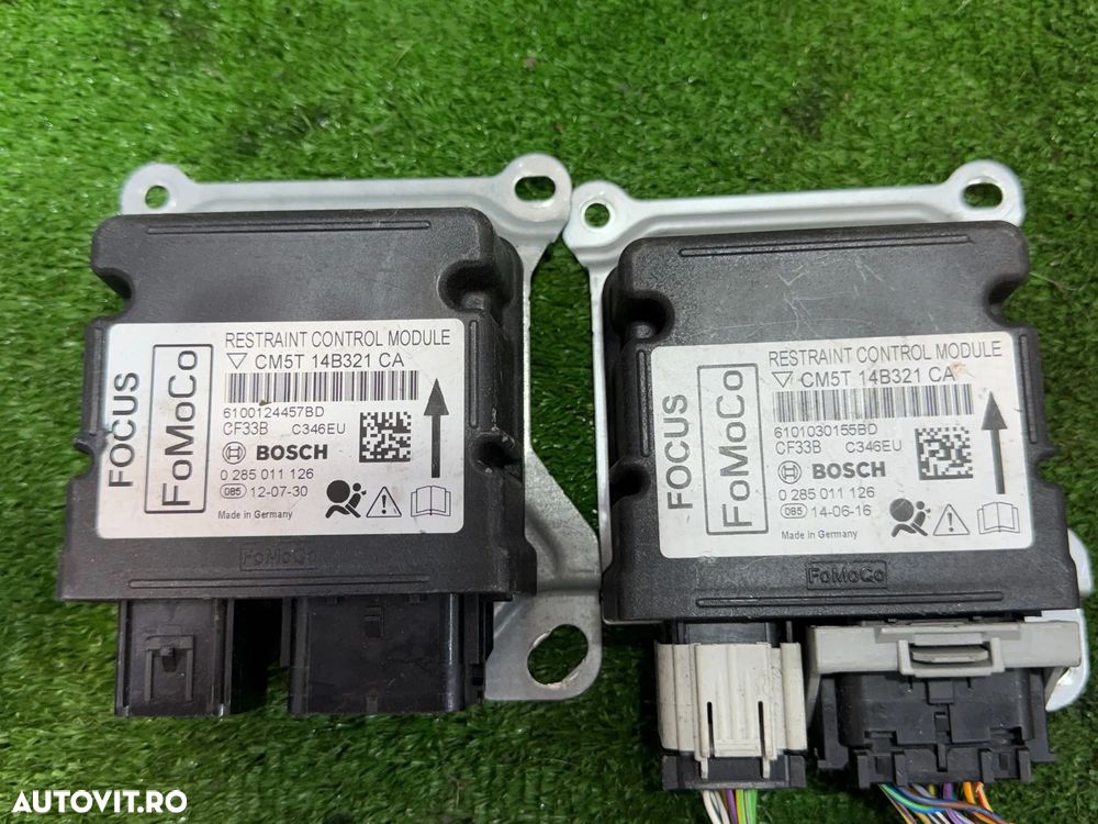 AIRBAG CALCULATOR (4 BUC.) FORD FOCUS MK3 BERLINA 1.6 DIESEL 2012  2011-2015 / FORD MONDEO CA2 1.6 DIESEL 2014 2007-2014 / FORD GALAXY 2.0 DIESEL 2015-2024 COD OEM CM5T-14B321-CA BS7T-14B321-AD BM2T-14B321-AC - 8
