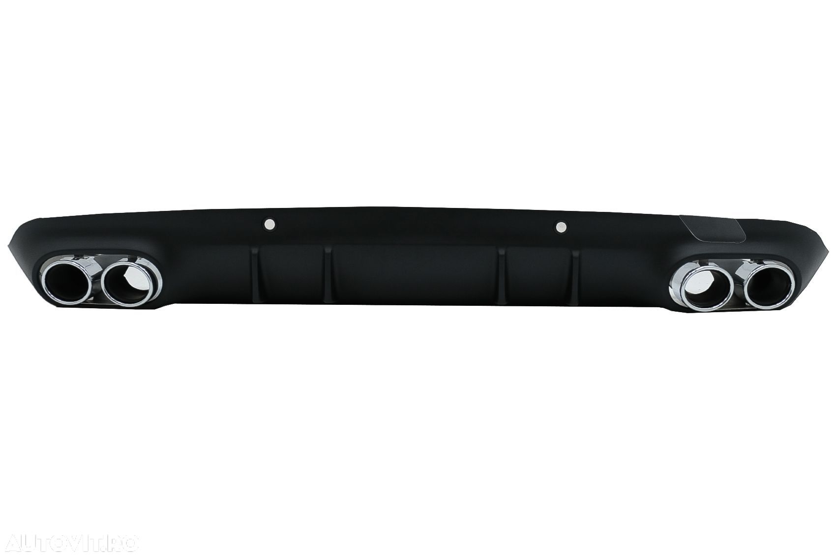 Difuzor Bara Spate cu Ornamente toba compatibil cu Mercedes CLS-Class - 1