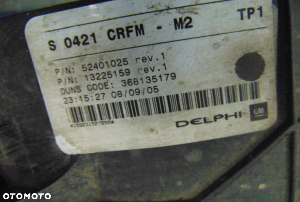 OPEL MERIVA A 1.6B CHŁODNICA WODY 52401025 - 8