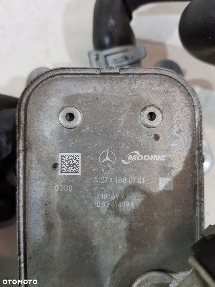 CHŁODNICZKA OLEJU A2741880101 MERCEDES 2.0 CGI - 7