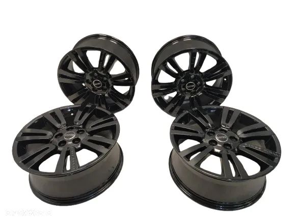 RANGE ROVER VOGUE L322 L405 SPORT L494 8,5X20 ORYGINALNE FELGI ALUMINIOWE R20 ET58 5x120 DEKIELKI CZARNE - 1