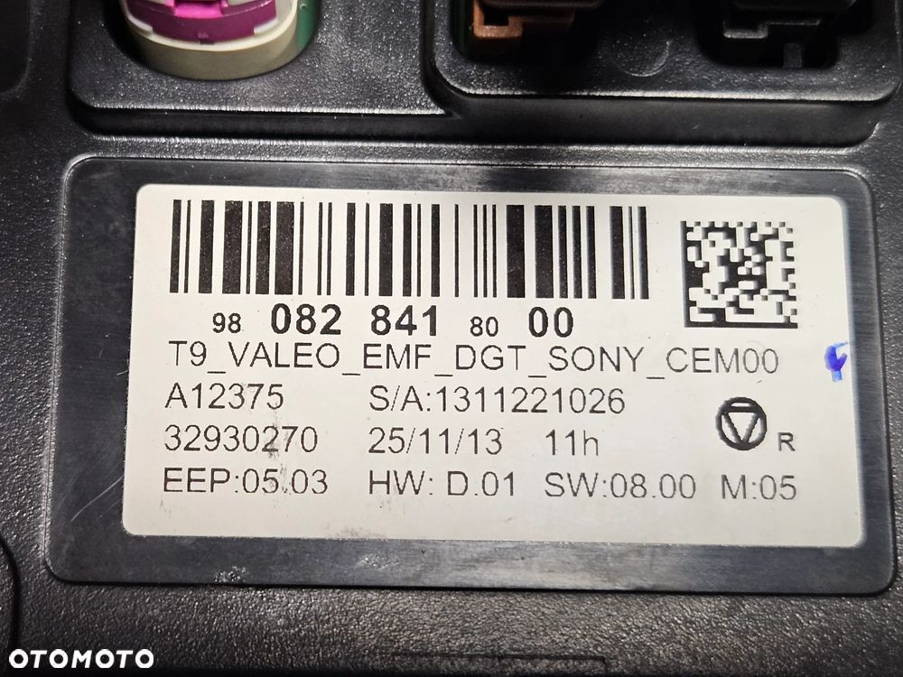 Peugeot 308 T9 Peugeot 308 T9 monitor 9808284180 - 3