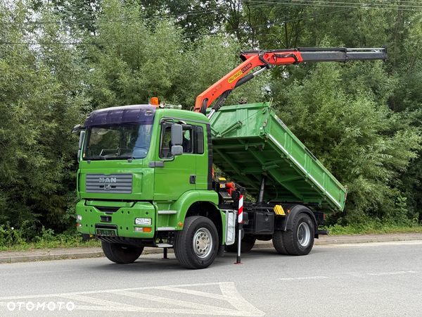 MAN * MAN TGA 18-360 * Kiper Wywrotka * 4x2 * Kran Palfinger PK 9501 Sprowadzony