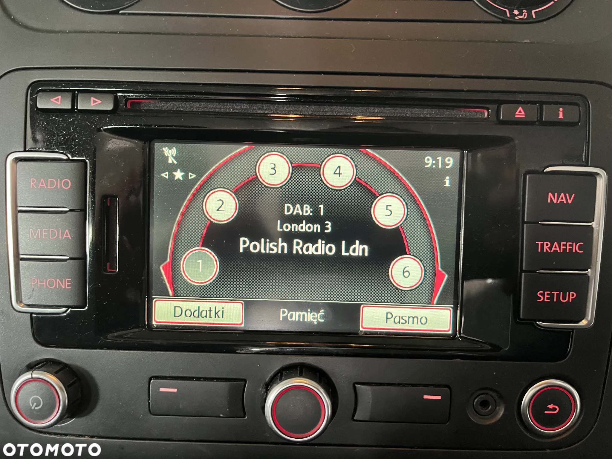 RADIO, WYŚWIETLACZ, NAWIGACJA VW TOURAN II - 7