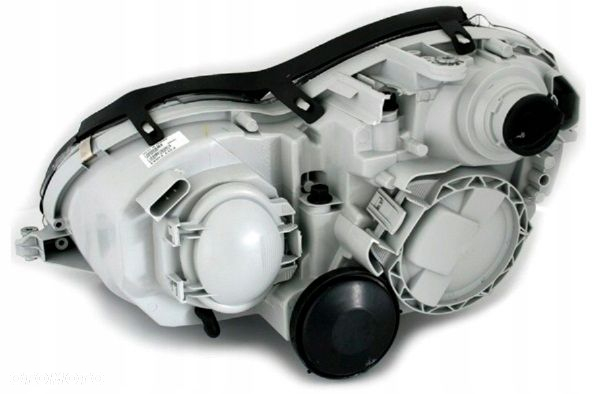 Reflektory Lampy Czarne Tuning Soczewka h7 Mercedes C-klasa 203 2000-2004 - 3