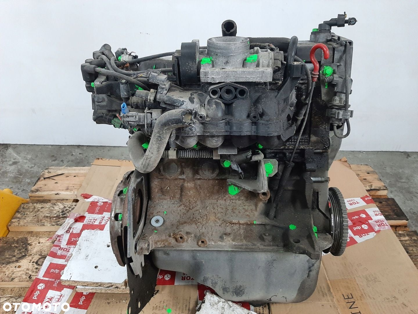FIAT SEICENTO 1.1 8V 05R SILNIK 187A1000 40KW 54KM - 9