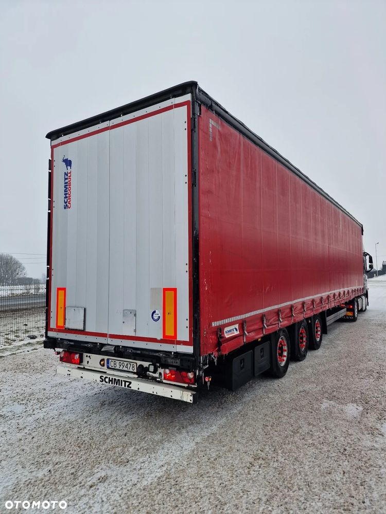 Schmitz Cargobull MEGA VARIOS - NOWE HAMULCE - OPONY 90% - OŚ PODNOSZONA - 14
