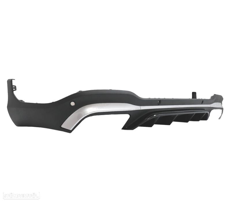 DIFUSOR MERCEDES GLC X253 AMG 15-18 LOOK GLC43 PRATEADO - 3