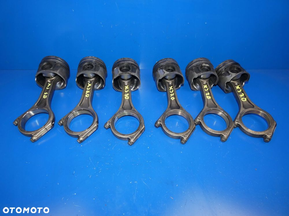 JAGUAR XJ X351 XF I X250 3.0 D TD 306DT TŁOK + KORBOWÓD - 2