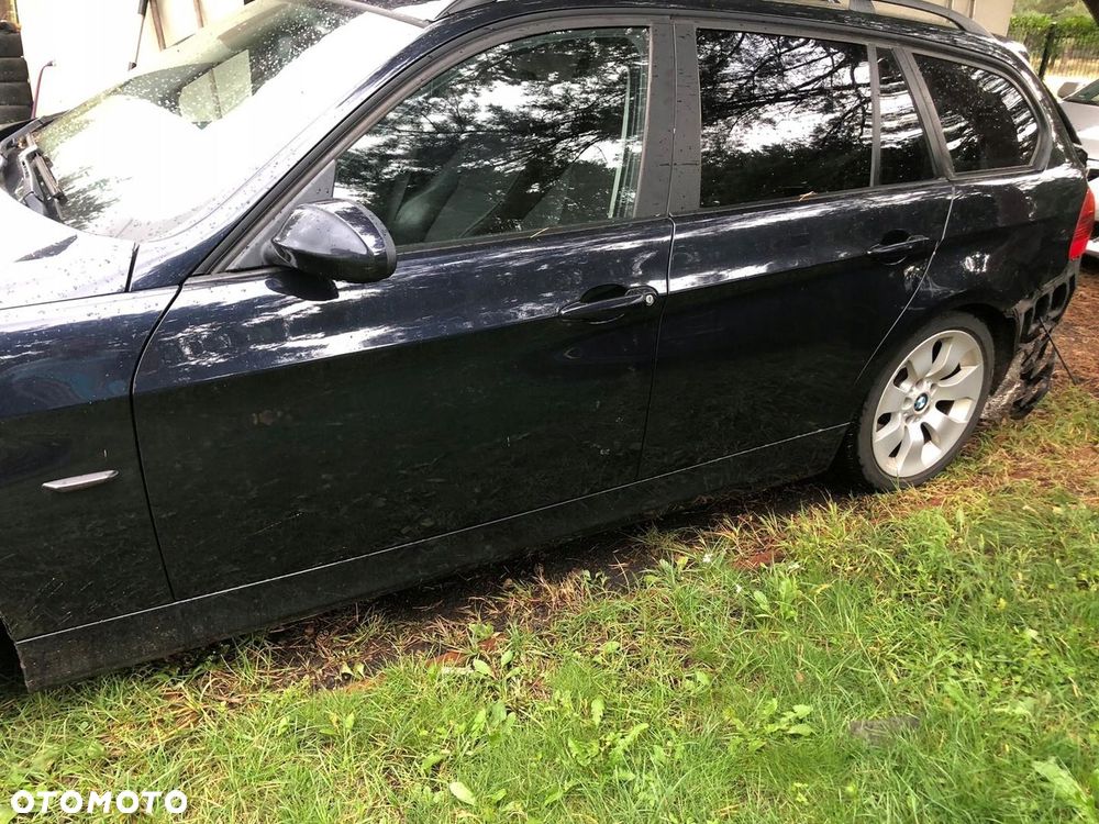 BMW 3  E91 DRZWI TYLNE LEWE NIEBIESKIE A35/5 A35 MONACOBLAU kombi - 1