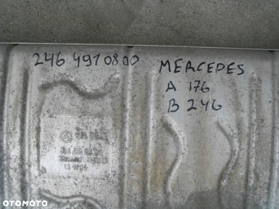Wydech Mercedes w176 a-klasa w246 b-klasa tłumik końcowy a2464910800 - 2