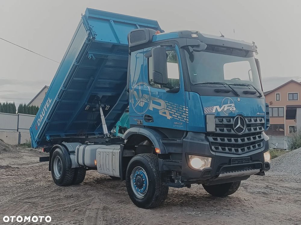 Mercedes-Benz AROCS 1843 4x4 /Resor / Napęd na Wał - 1
