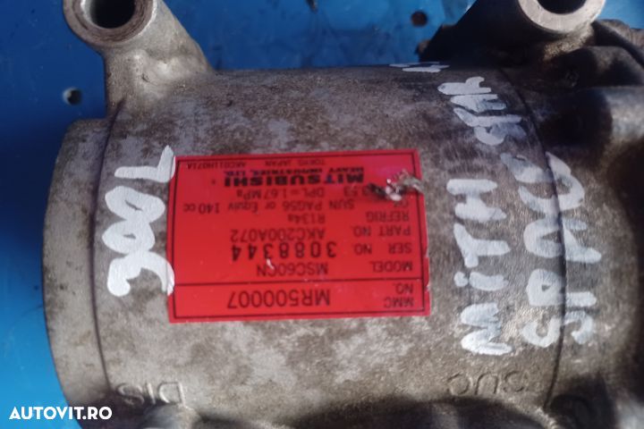 Compresor AC MR500007 1.3 BENZINA Mitsubishi Space Star 1 [facelift] - 2