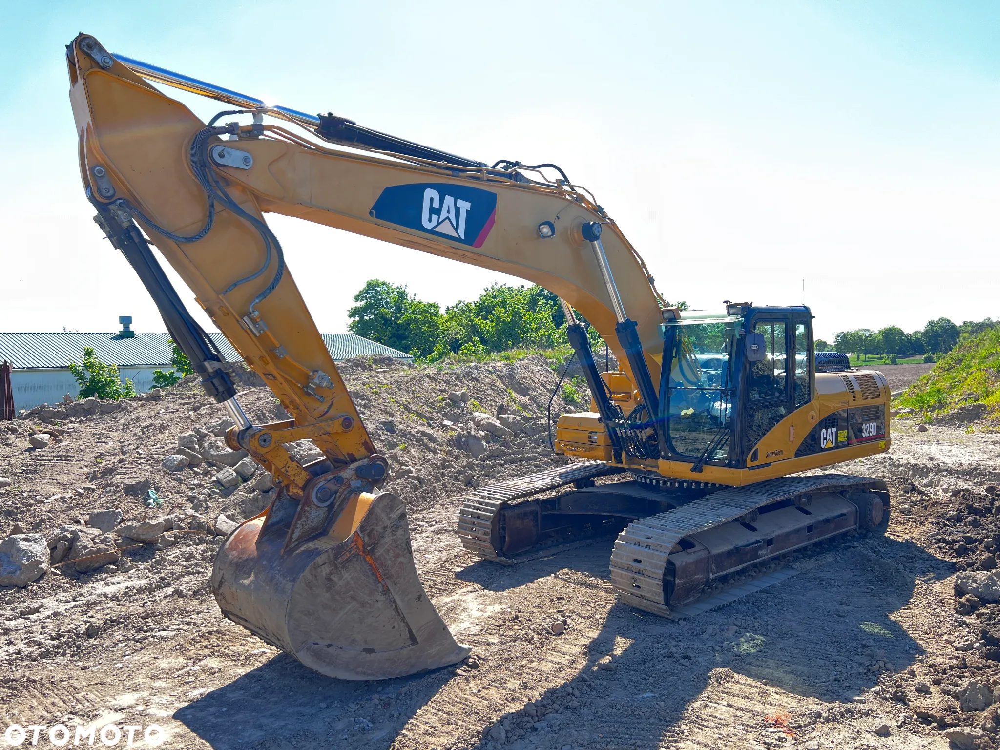 Caterpillar CAT koparka gąsienicowa 329 329D 329DLN bez DPF & AdBlue 30ton Klima - 7