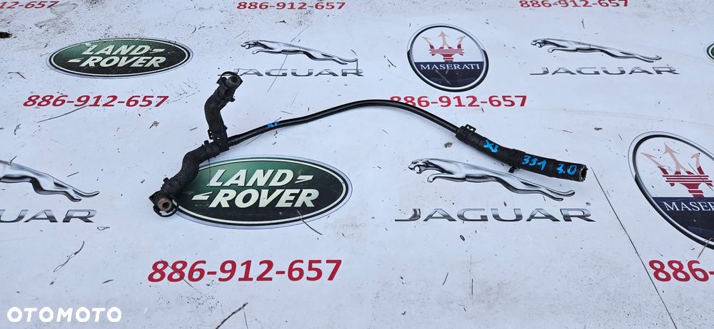 Jaguar XJ 351 3.0 SC 306PS 340 KM  5.0 SC 510KM 508PS Przewód zbiornika wyrównawczego Rura Wąż AW93-8C362-BC - 1