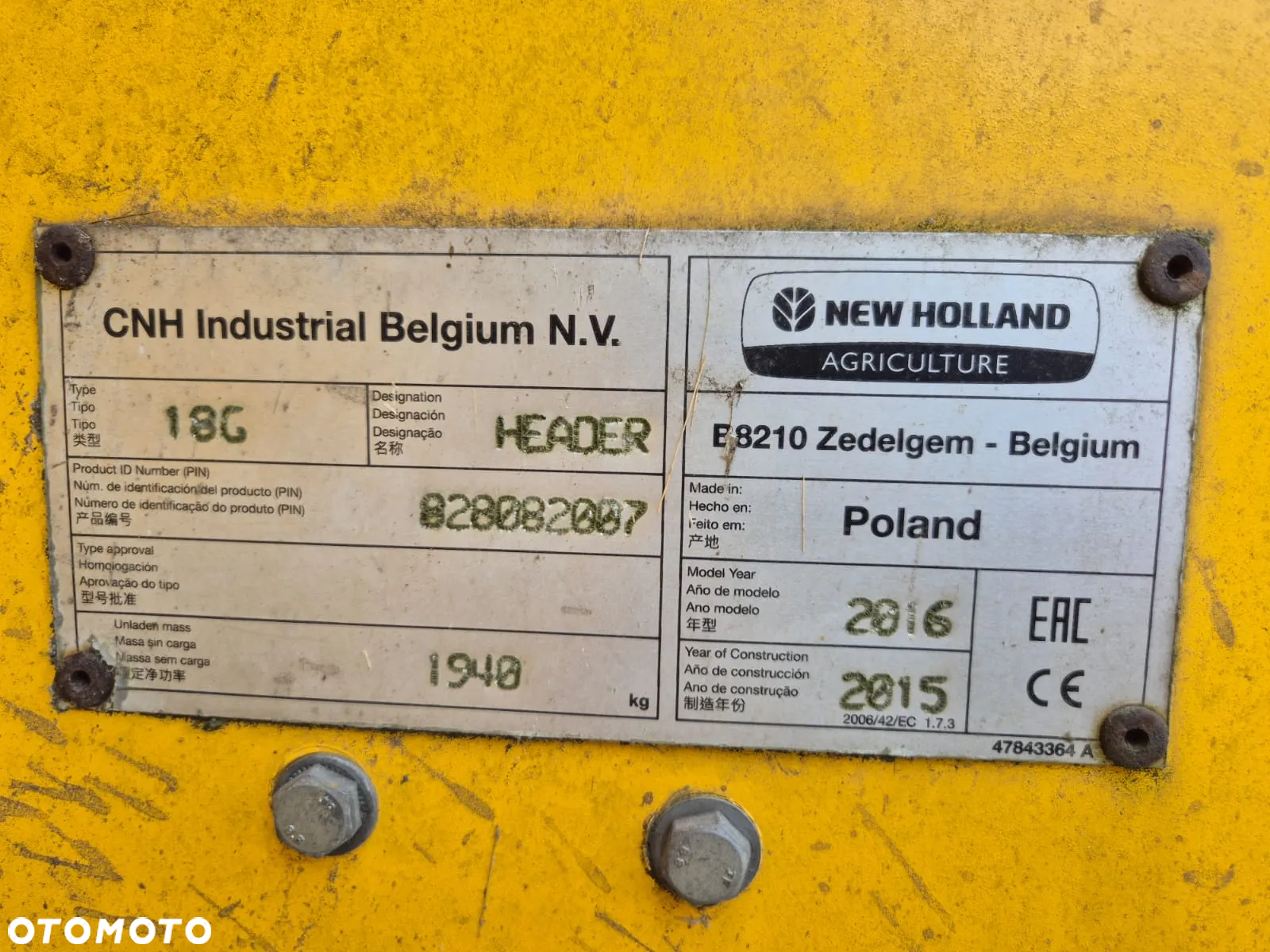 New Holland CX5080 - 16