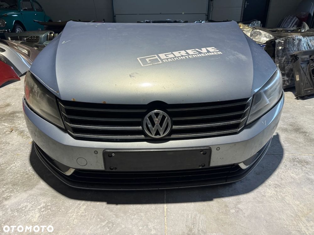 PRZÓD KOMPLETNY ZDERZAK PDC MASKA PAS REFLEKTOR VW PASSAT B7 - 3