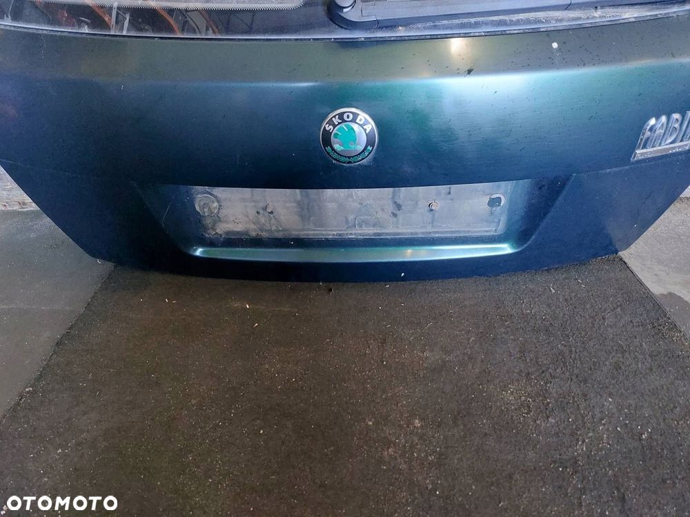 KOMPLETNY TYŁ SKODA FABIA I 9570 KLAPA ZDERZAK LAMPY - 10