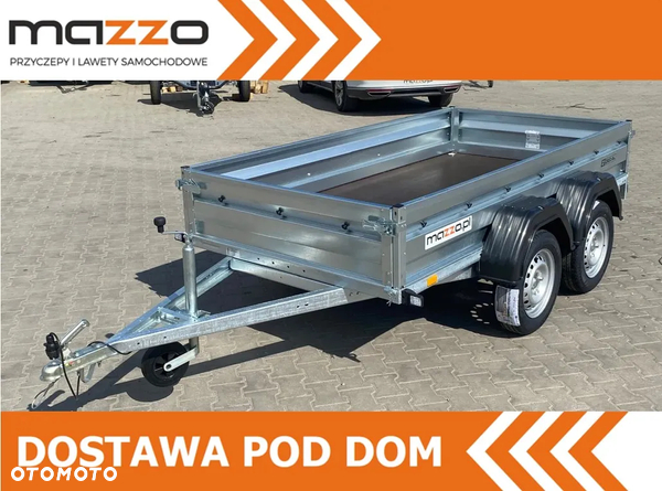 Zaslaw Dostawa Przyczepa DMC750kg 265x132x35cm, 2 osie SOLIDNA I MOCNA! HIT!