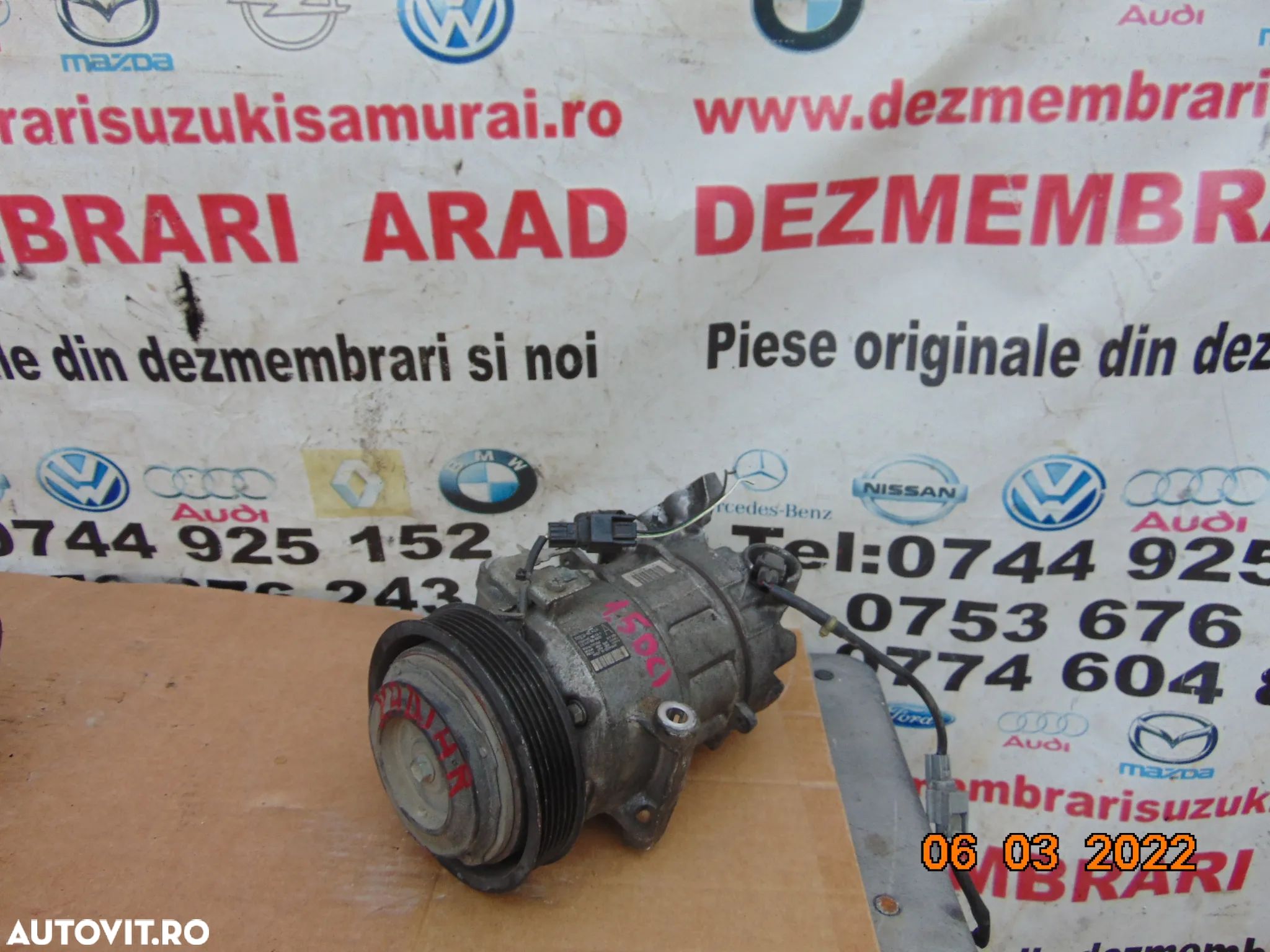 Compresor clima Renault talisman 2.0 nissan qashqai kadjar 1.5 scenic x trail grans scenic - 1