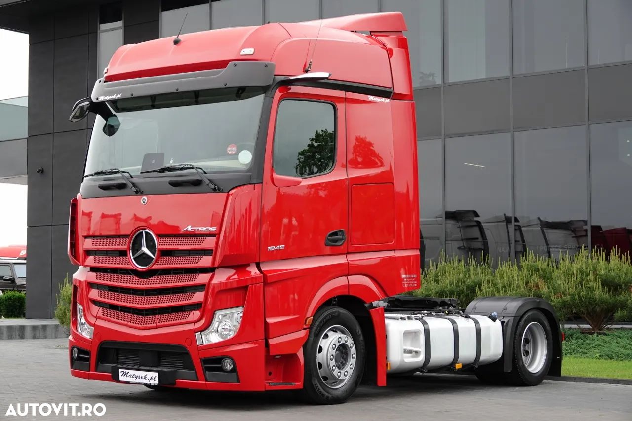 Mercedes-Benz ACTROS 1845 / LOW DECK / MEGA / BIG SPACE / POST SERVICE CONTRACT - 1