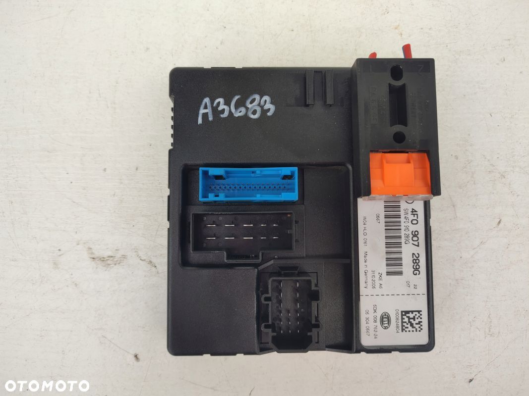 Moduł sterownik komfortu AUDI A6 C6 4F0907289G EUROPA - 1
