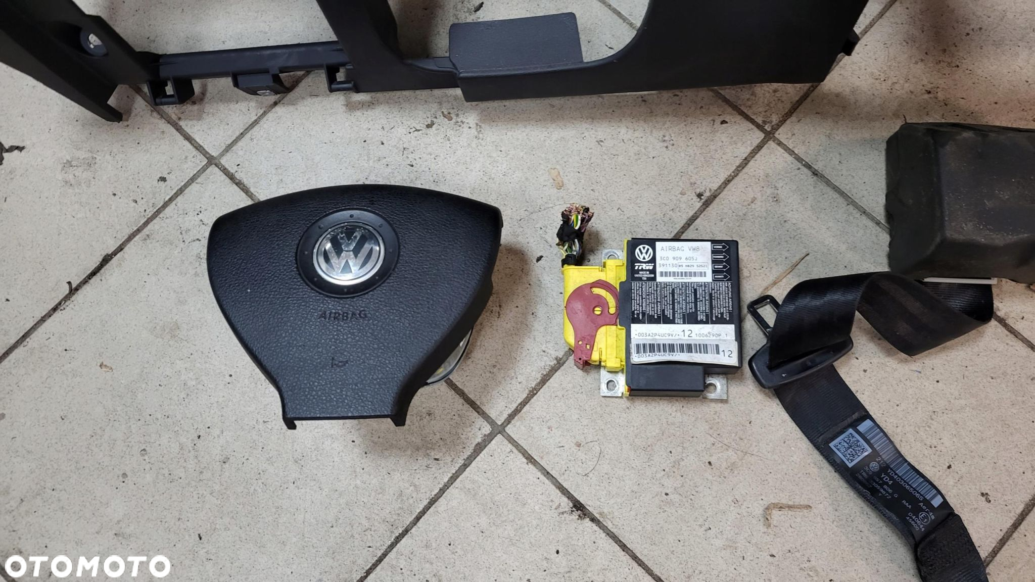 Kokpit Deska Rozdzielcza Zestaw Volkswagen Passat B6 - 5
