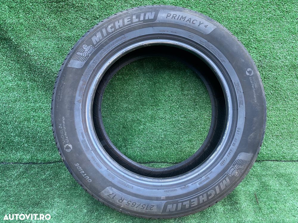 Set 2 anvelope vara Michelin Primacy 4 215 65 R17 103V Dot 4621 Profil 4,50 mm - 3