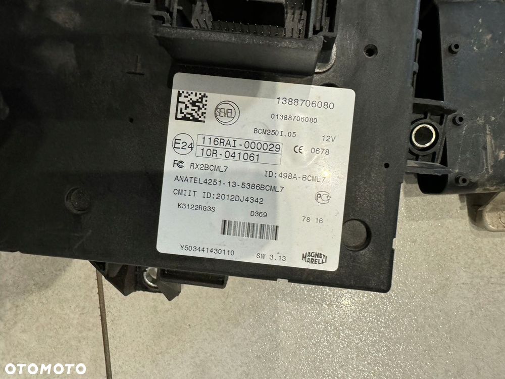 Ducato 2,3 M-jet E5 14-17 zestaw komputer 52000042 - 3