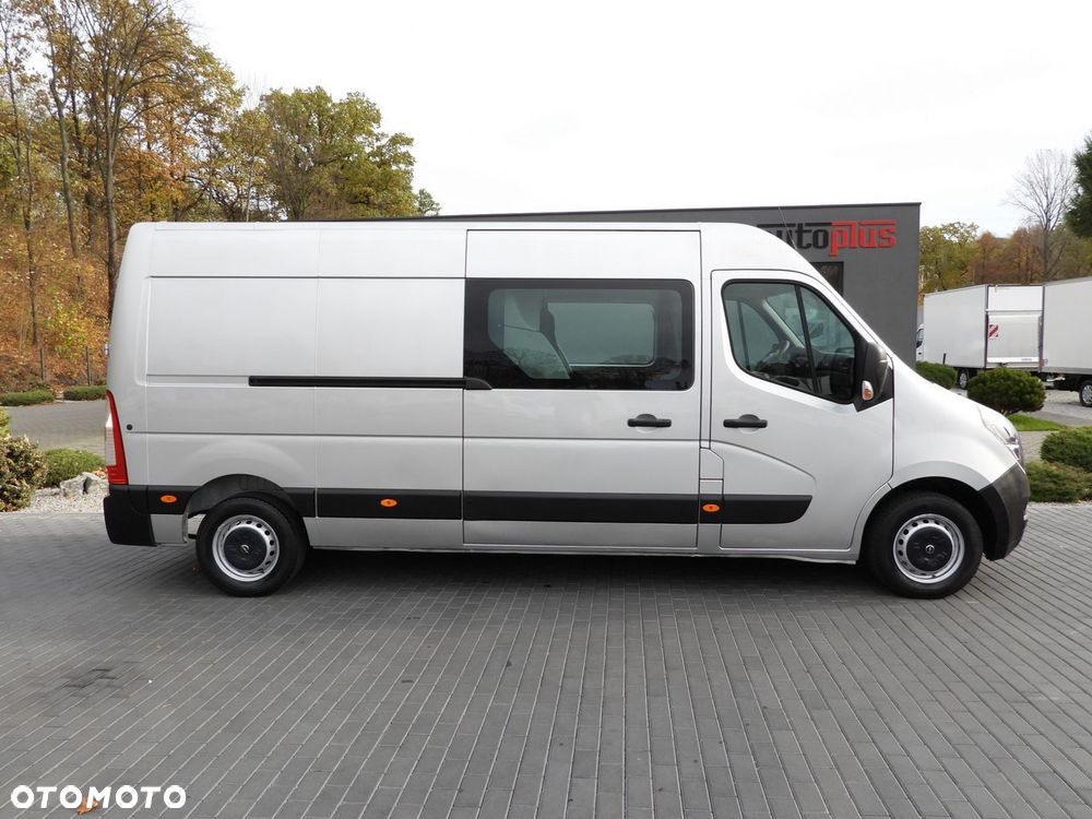 Opel MOVANO FURGON BRYGADÓWKA 7 MIEJSC TEMPOMAT LEDY KLIMATYZACJA  180KM - 8
