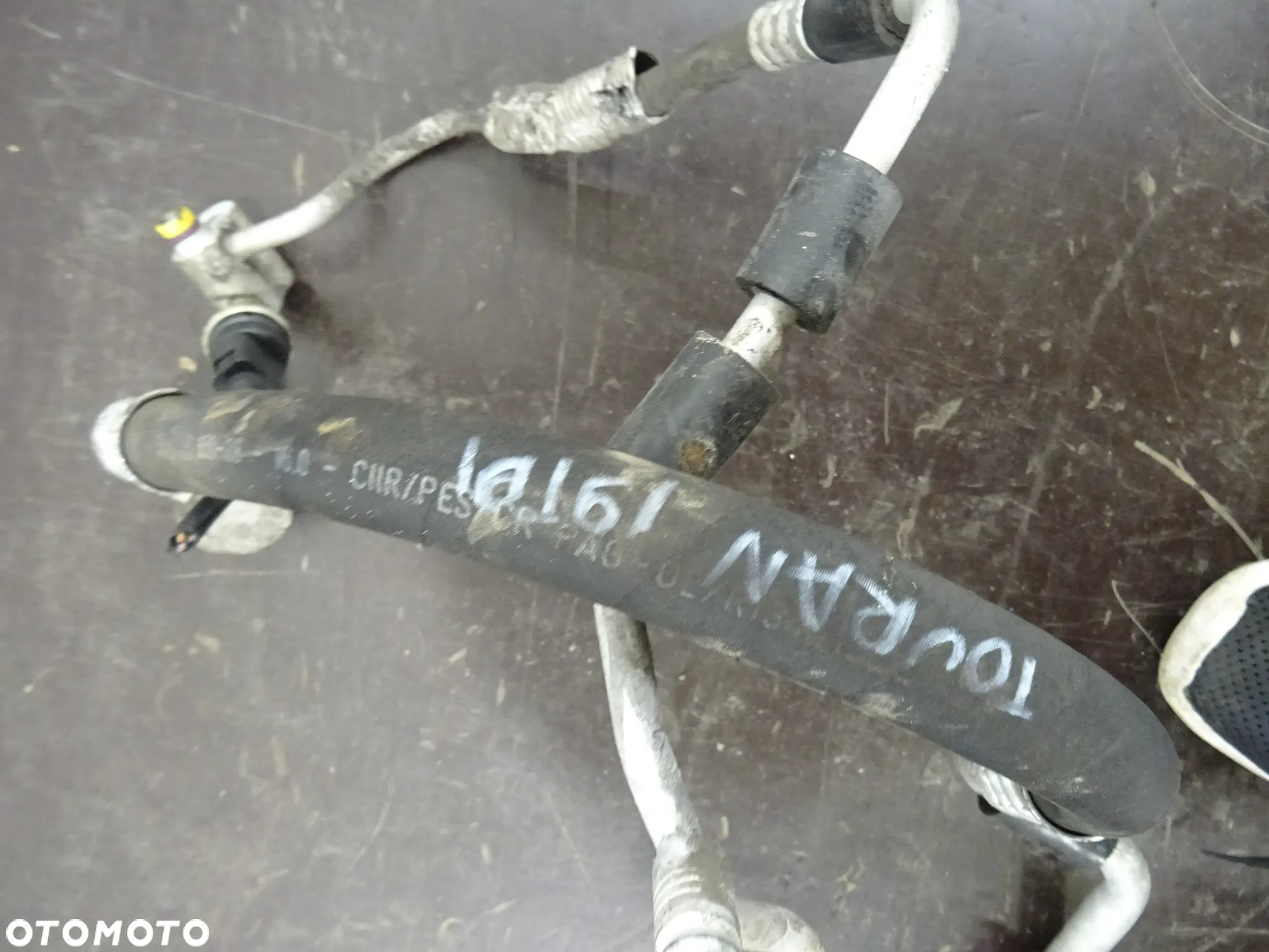 VW TOURAN I 03-05 1.9TDI PRZEWODY RURKI KLIMATYZACJI - 4