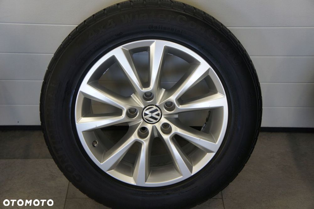 NR 322 Koła Zimowe AlufelgiI VW TOUAREG II 255/55/18 Continental ok 6mm - 4