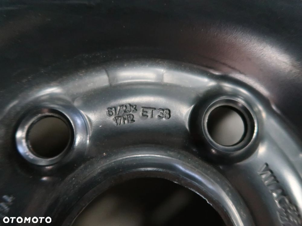 Felgi stalowe 17'' 5x112 Audi Skoda VW Seat + kołpaki - 9