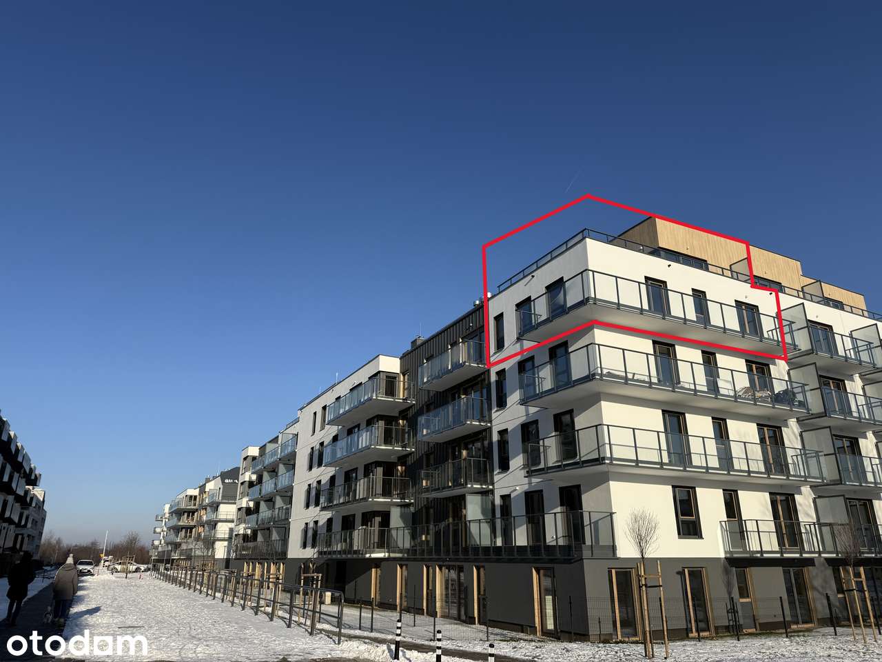 Dwupoziomowe mieszkanie z ogromnym tarasem, prawie 90 (100m2 opis)!