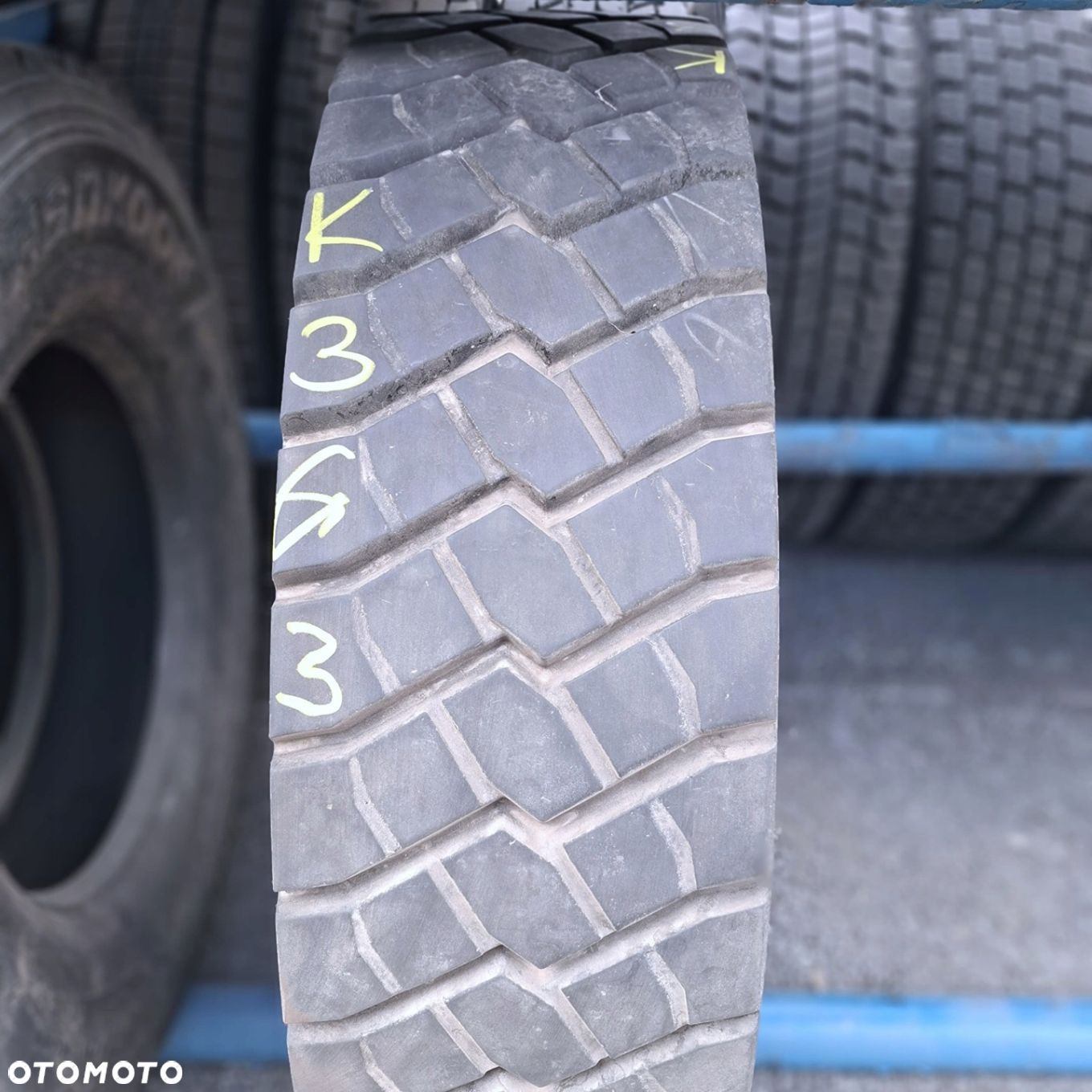 Opona ciężarowa 315/80R22.5 SEMPERIT WORKER D2, NAPĘD 16mm 2022rok idK363 - 1