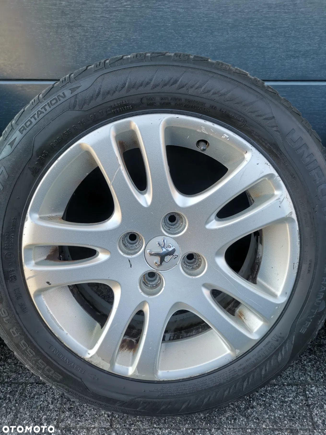 Felgi Aluminiowe 4x108 6.5Jx16 Peugeot Citroen - 5