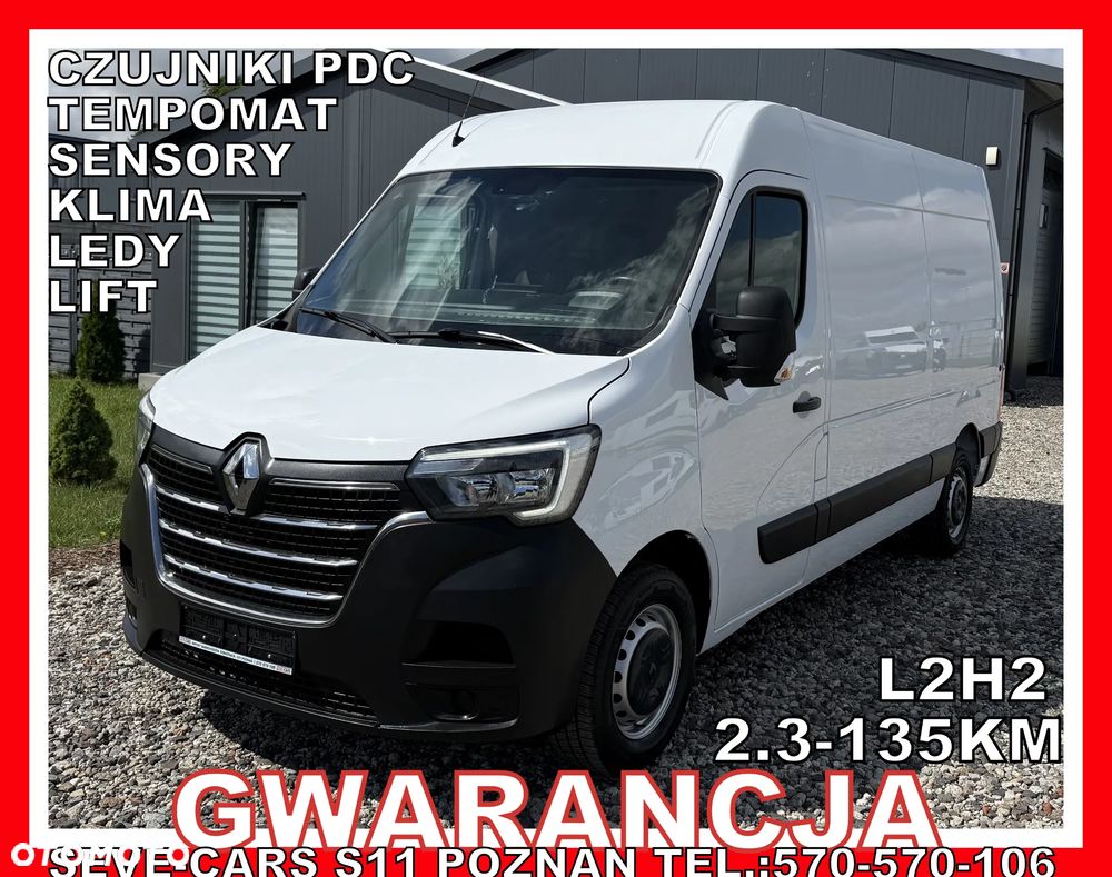 Renault MASTER L2H2 GWARANCJA, klima, tempomat, sensory, pdc tył, ledy - 2