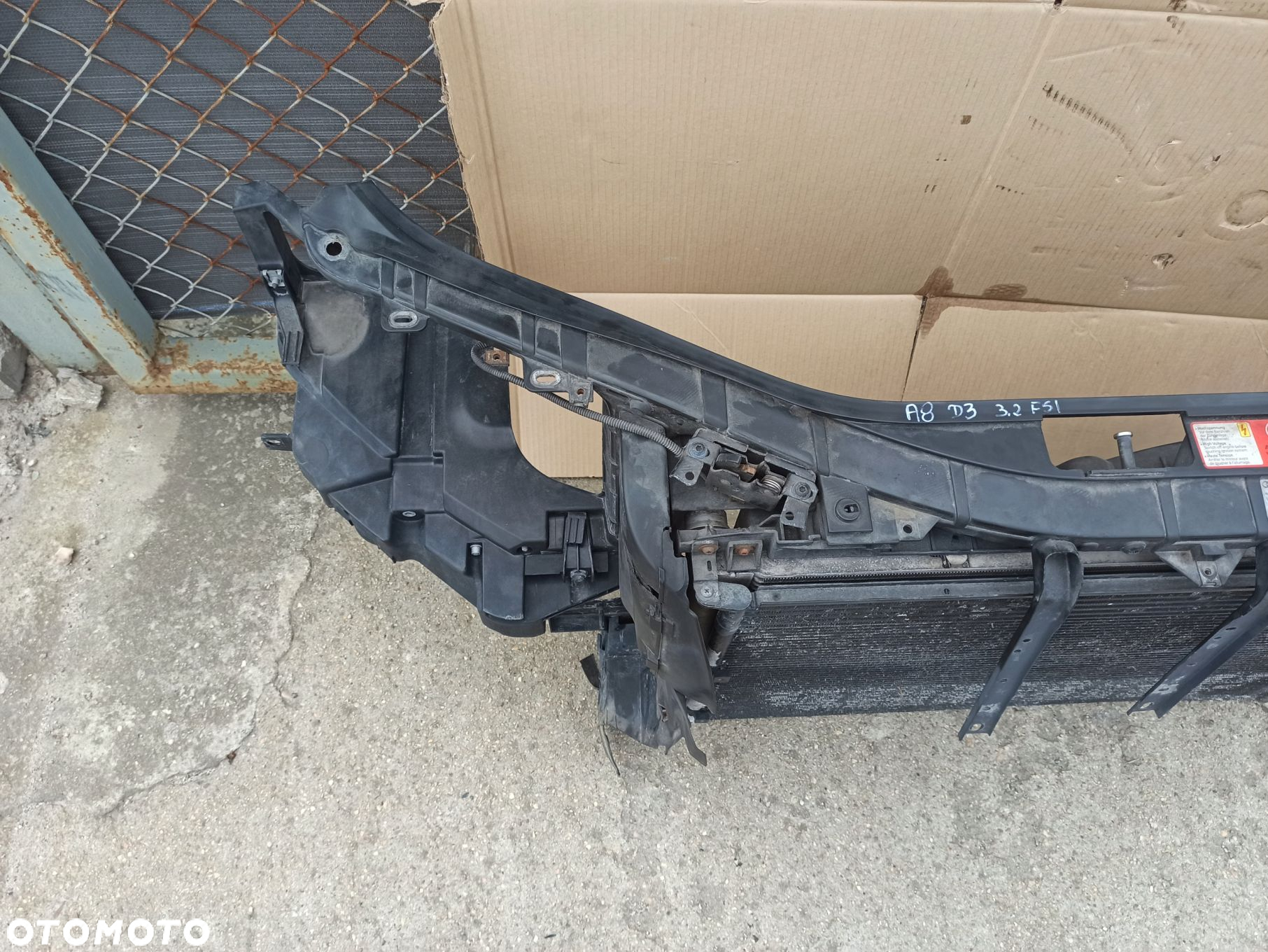 Pas przedni wzmocnienie AUDI A8 D3 LIFT 3.2FSI - 4