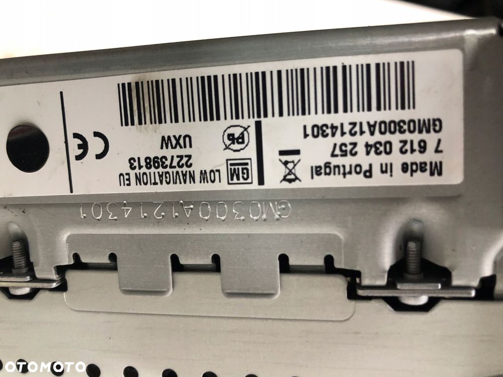 RADIO NAWIGACJA WYŚWIETLACZ PANEL OPEL INSIGNIA - 4