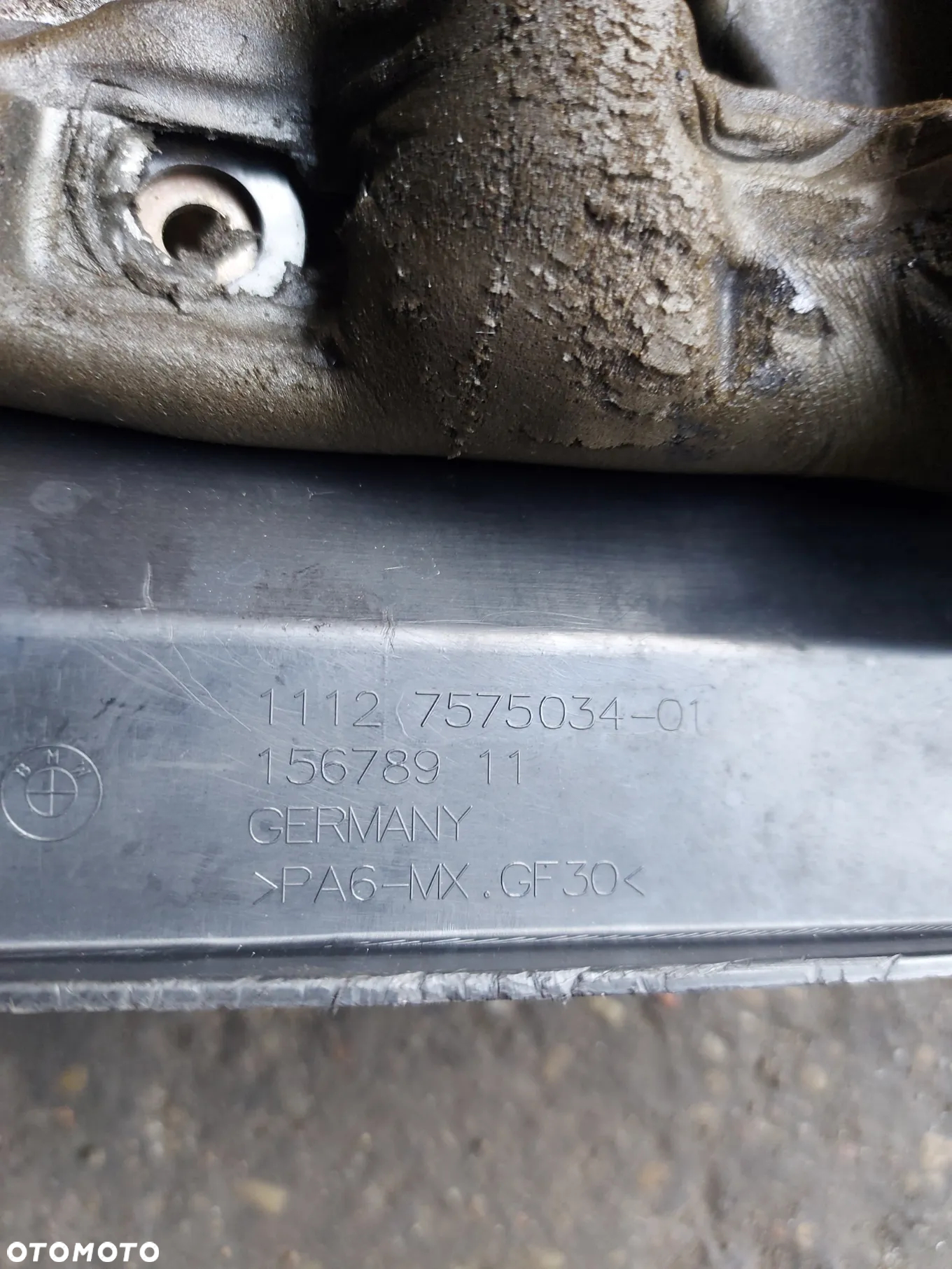 GÓRNA OSŁONA SILNIKA BMW E60 E61 E90 7575034 - 3