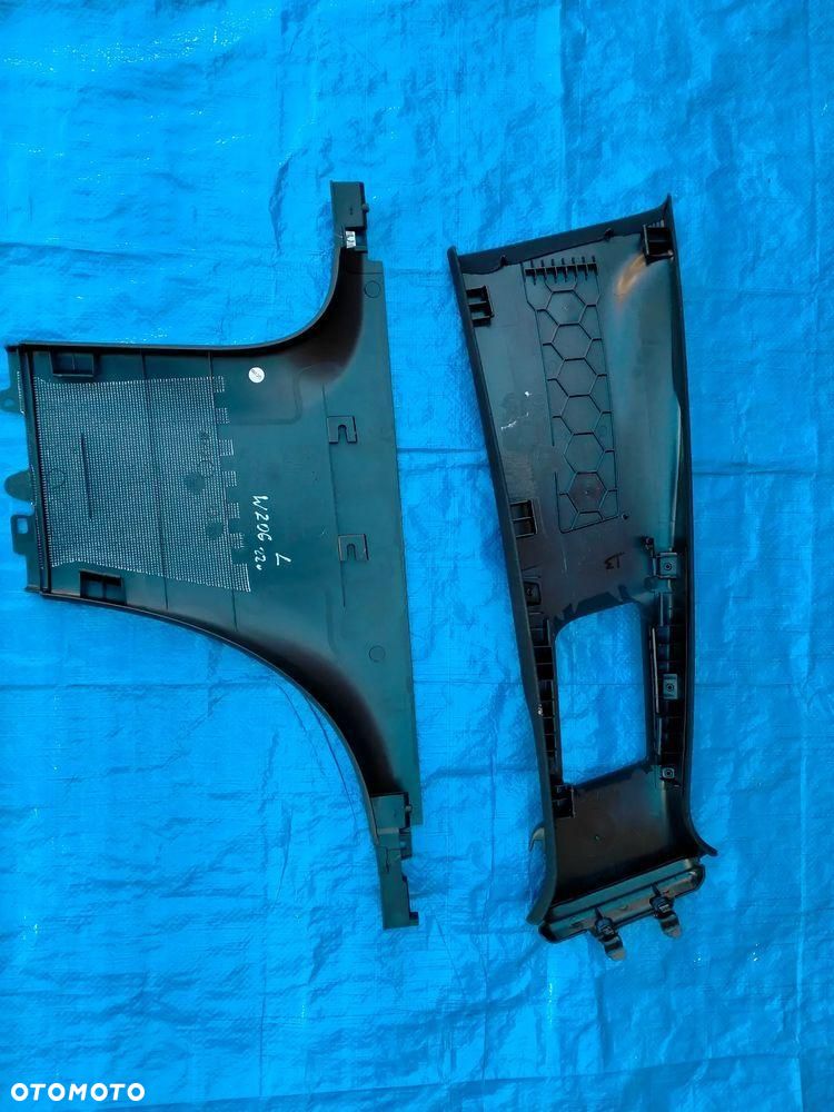 Mercedes W206 C Klasa Osłona Słupka Środkowego Pasa Lewa - 6