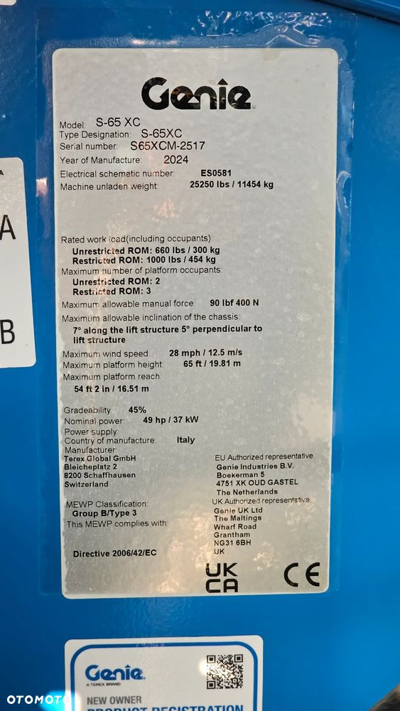Genie S-65 XC - 10